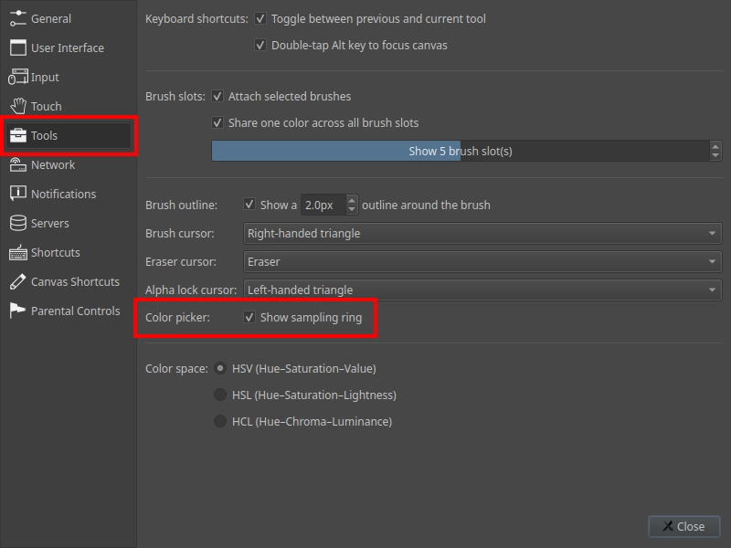 Sampling circle preferences